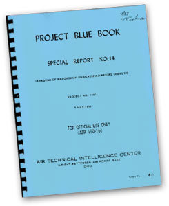 Cover of Project Blue Book Documents