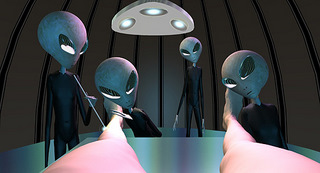 Aliens looking at you